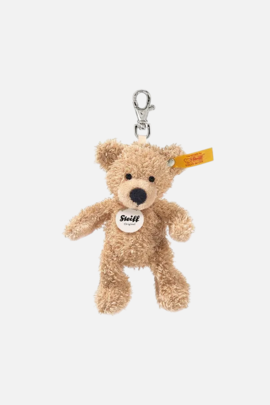 Steiff Fynn Teddy Bear Pendant in Beige – front view