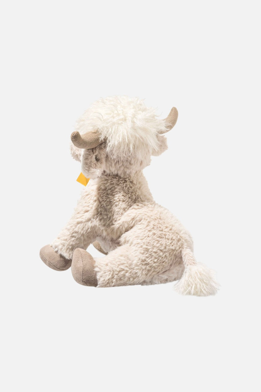 Steiff Harper Highland Cow Plush Toy, 9 in – back view