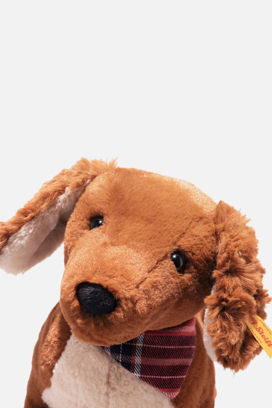 Steiff Waldi Dachshund 12" Plush Toy – flat lay