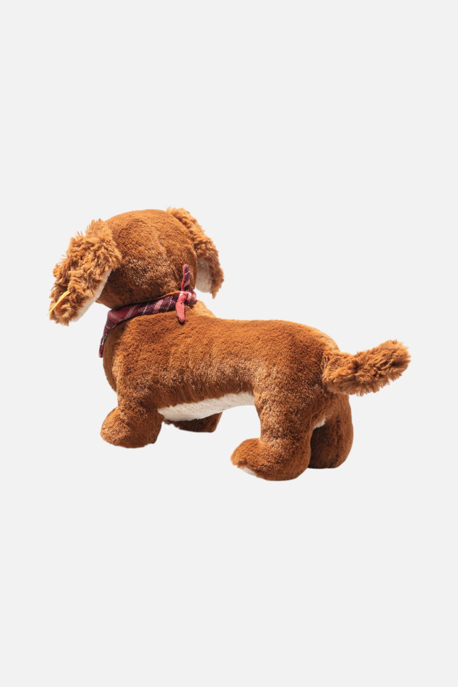Steiff Waldi Dachshund 12" Plush Toy – side view