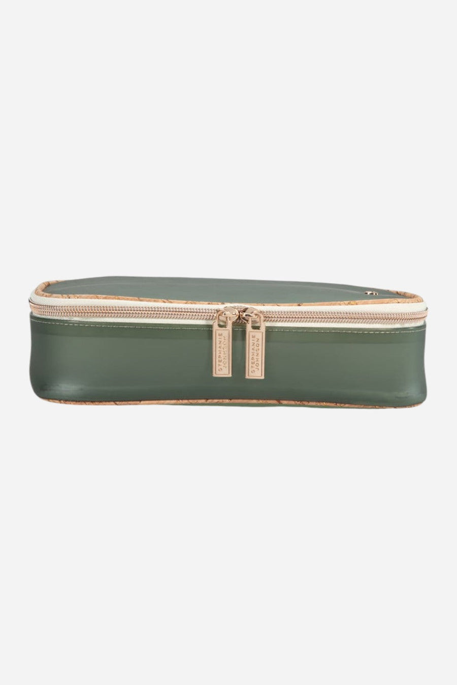 Stephanie Johnson Miami Thyme Claire Medium Makeup Case – flat lay
