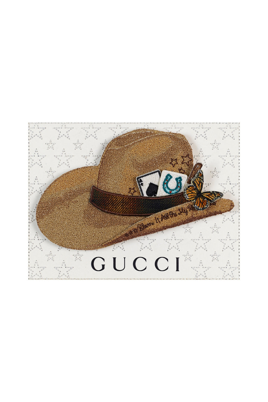 Stephen Wilson Studio Aspen Petite Wall Art, Gucci White 8x6 – front view