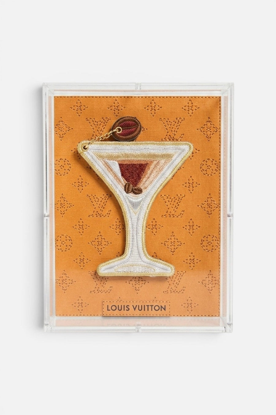 Stephen Wilson Studio Espresso Martini Louis Vuitton Petite Wall Art, 6X8 – front view