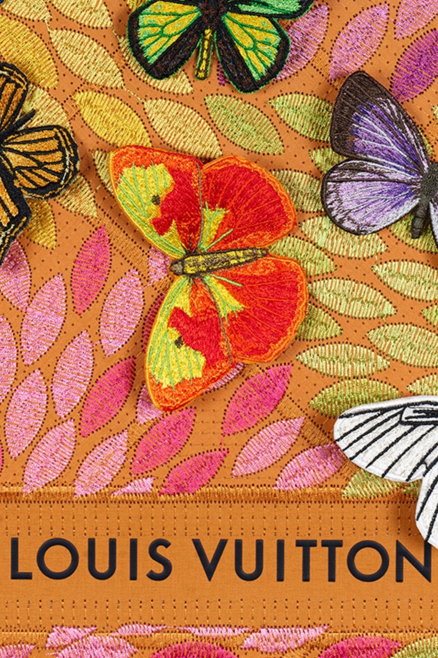 Stephen Wilson Studio Floral Petals Wall Art, Louis Vuitton 12x26 – detail-2