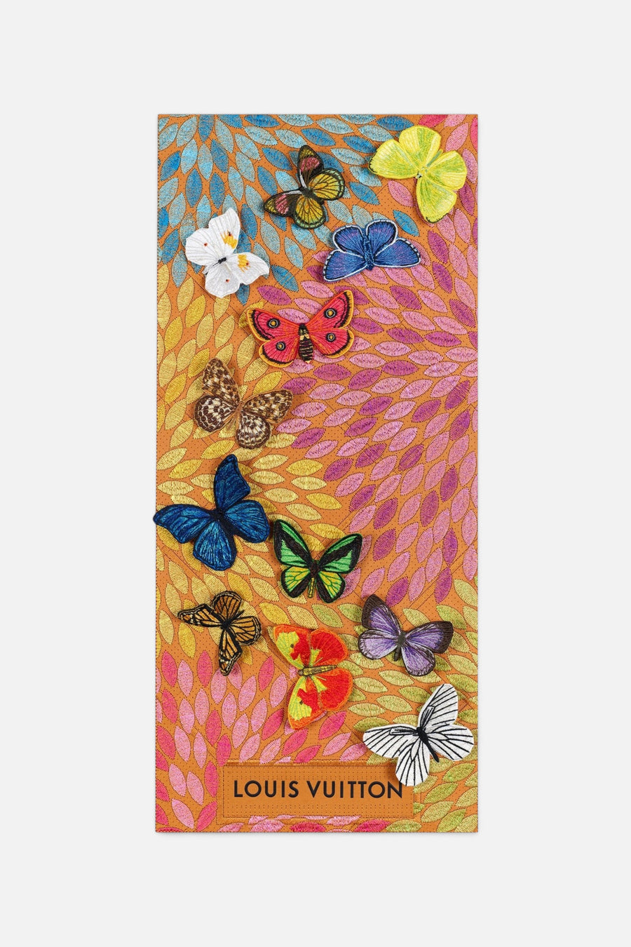 Stephen Wilson Studio Floral Petals Wall Art, Louis Vuitton 12x26 – front view