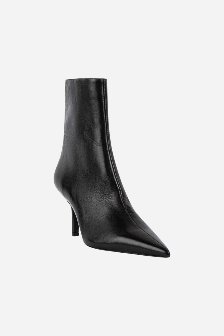 Steve Madden Alston Black Leather – back view