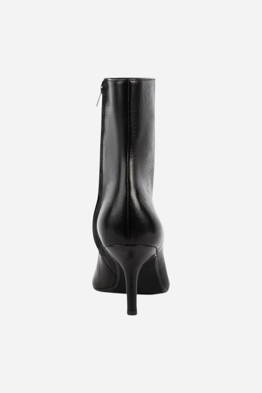 Steve Madden Alston Black Leather – flat lay