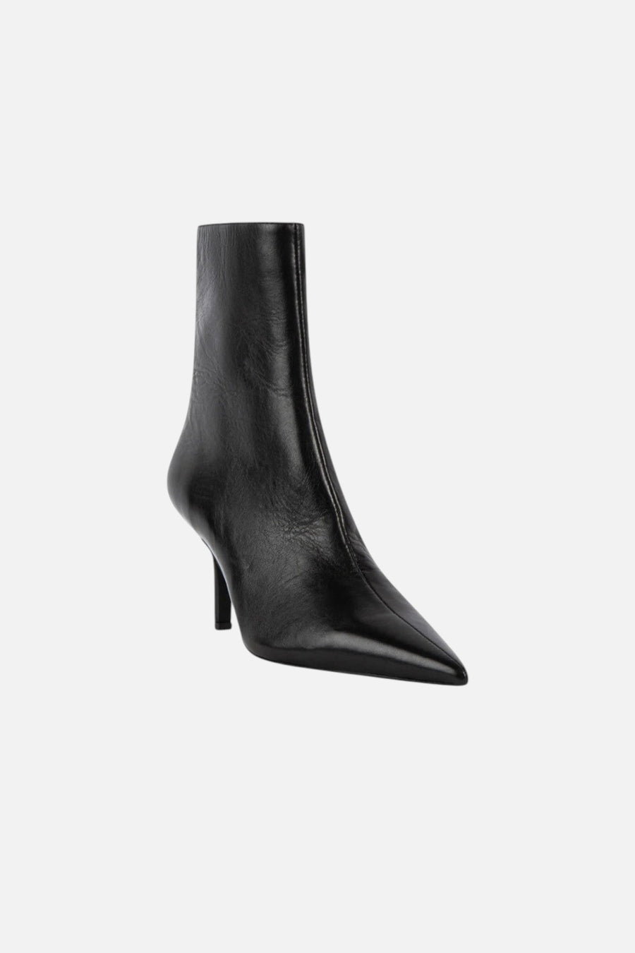Steve Madden Alston Black Leather – side view