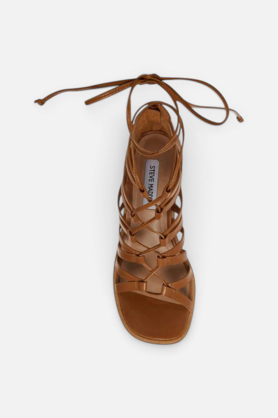 Steve Madden Cherri30 Tan Leather – detail