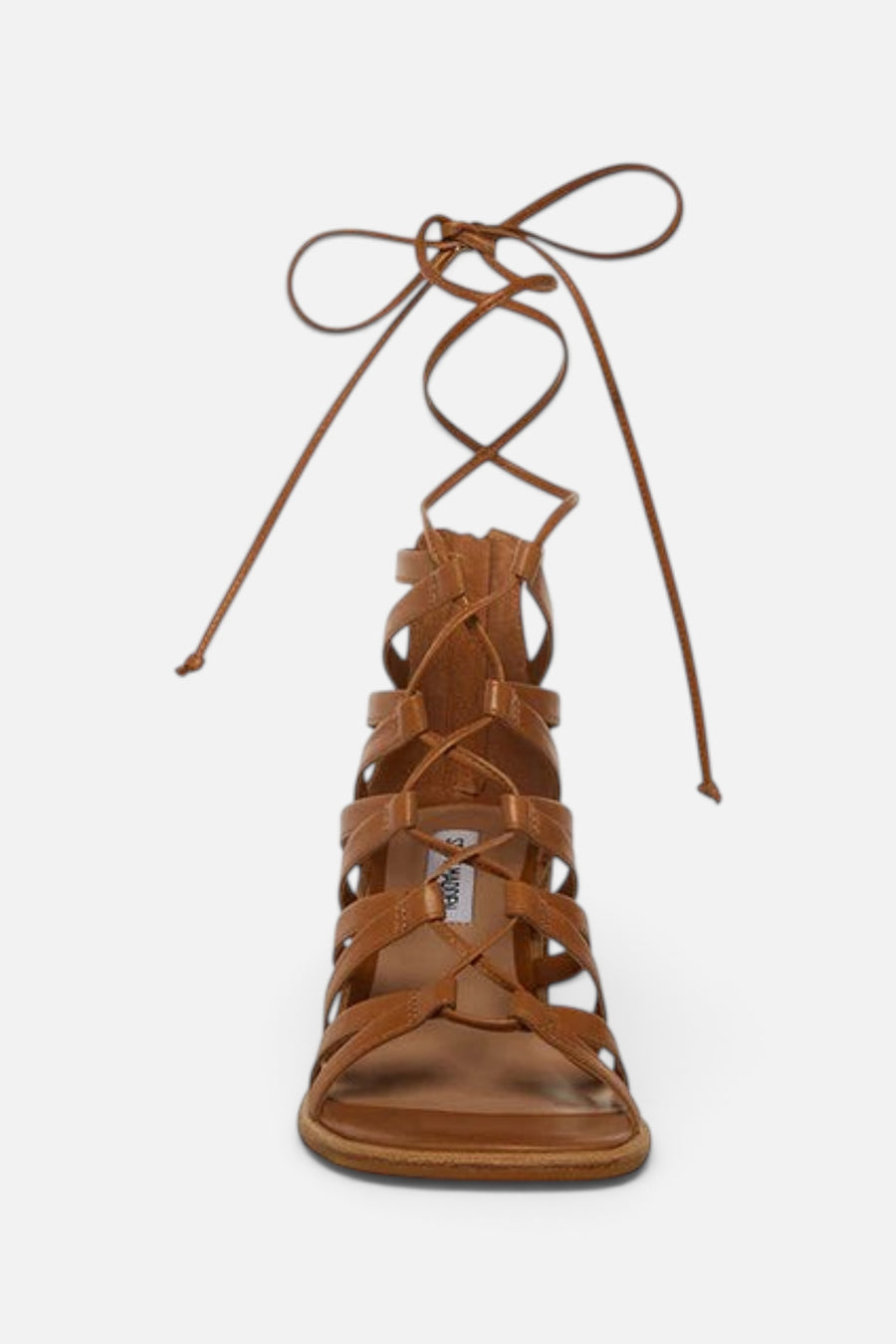 Steve Madden Cherri30 Tan Leather – flat lay