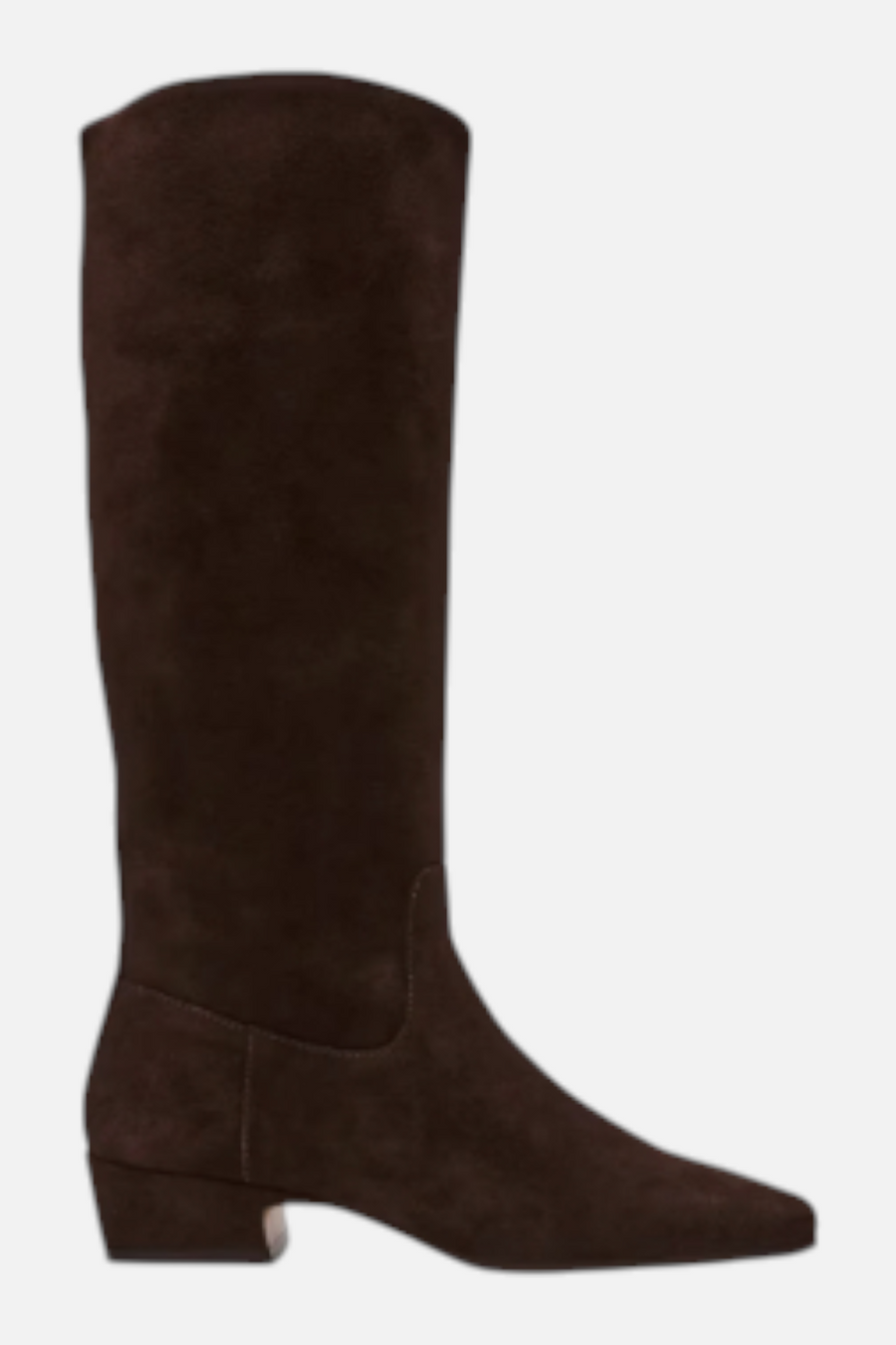 Steve Madden Dantelle Boot in Brown Suede – detail