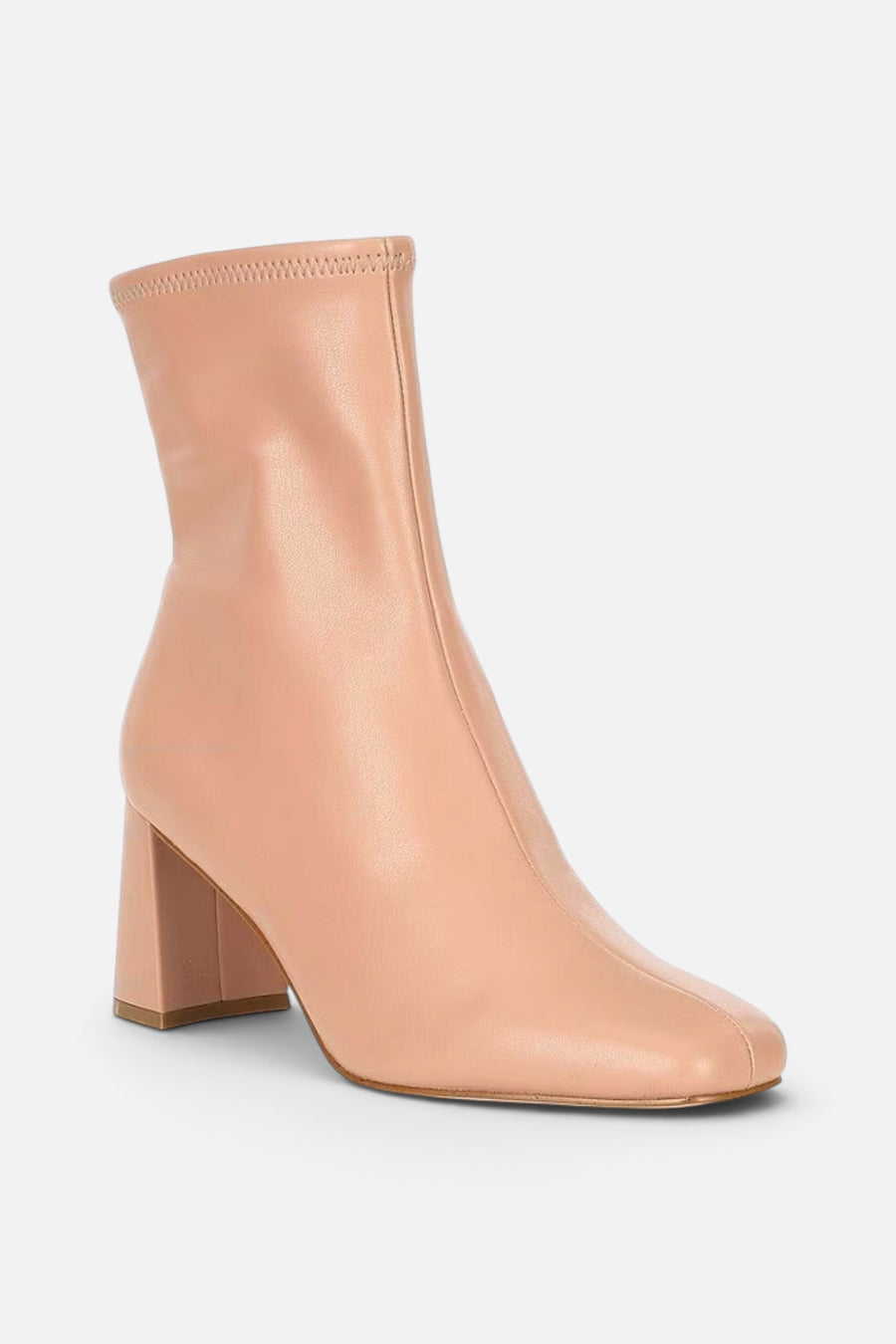 Steve Madden Harli Bootie in Blush – back view