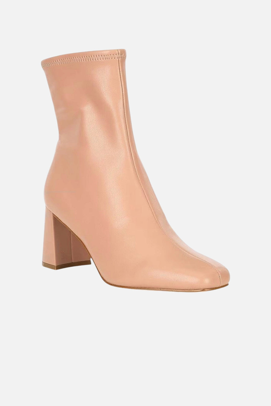 Steve Madden Harli Bootie in Blush – three-quarter view