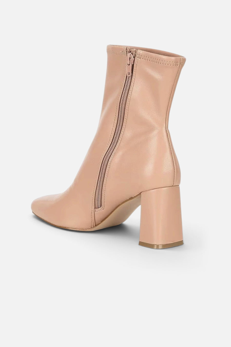 Steve Madden Harli Bootie in Blush – three-quarter view