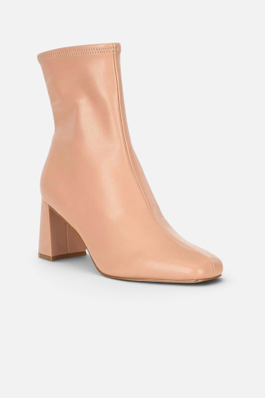 Steve Madden Harli Bootie in Blush – three-quarter view