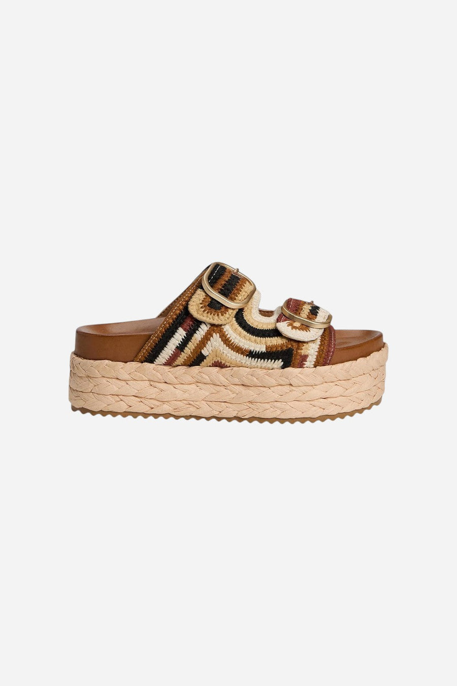 Steve Madden Klare in Brown Multi – front view
