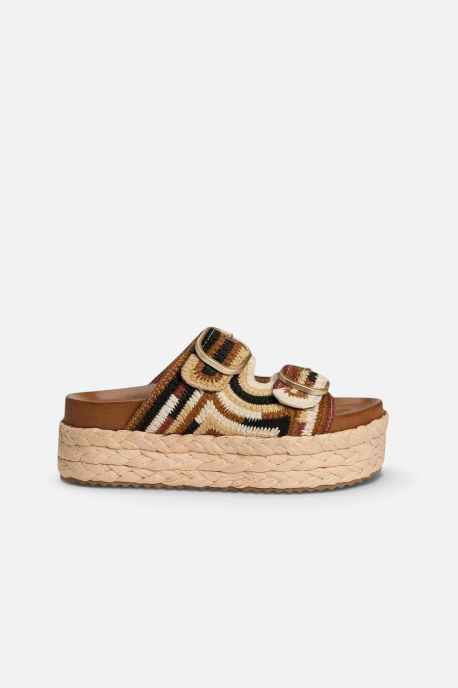 Steve Madden Klare in Brown Multi – side view