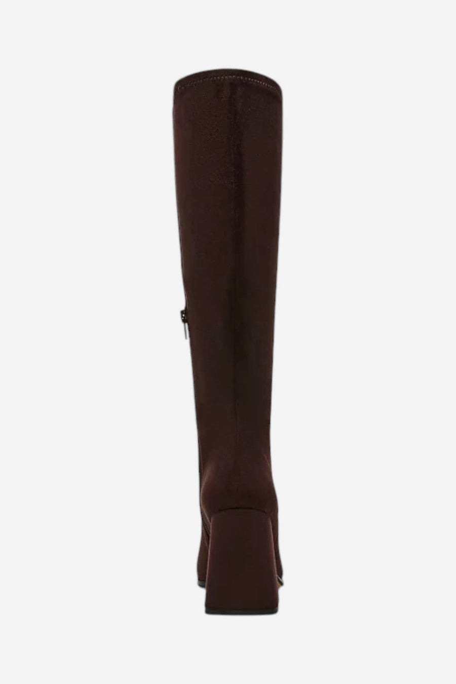 Steve Madden Livah Boots in Brown Suede – side view