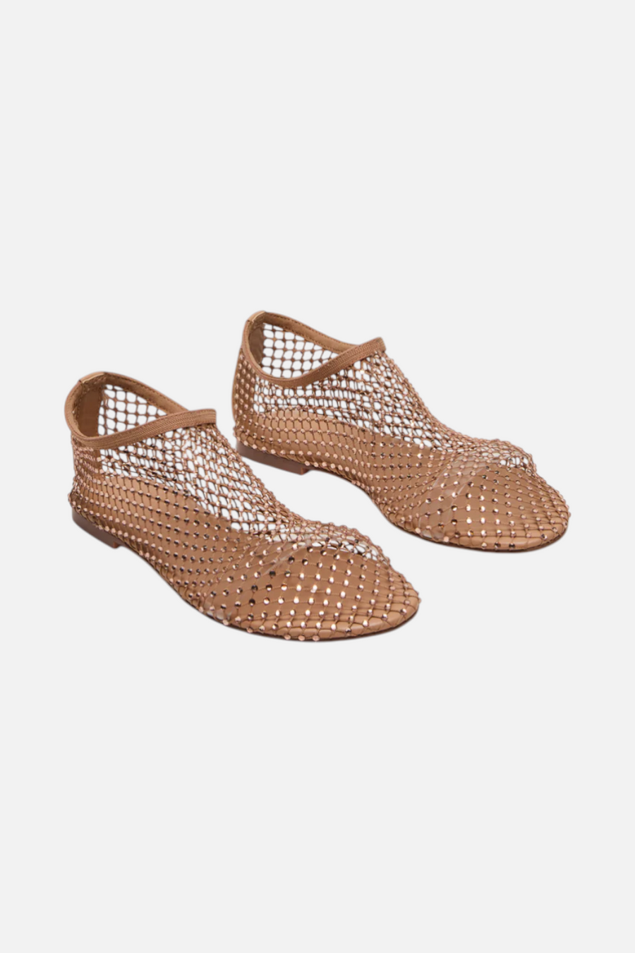 Steve Madden Mino Blush Rhinestone Flats – back view