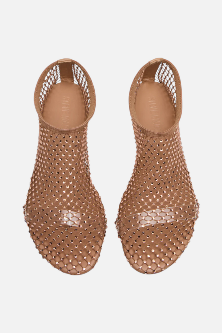 Steve Madden Mino Blush Rhinestone Flats – side view