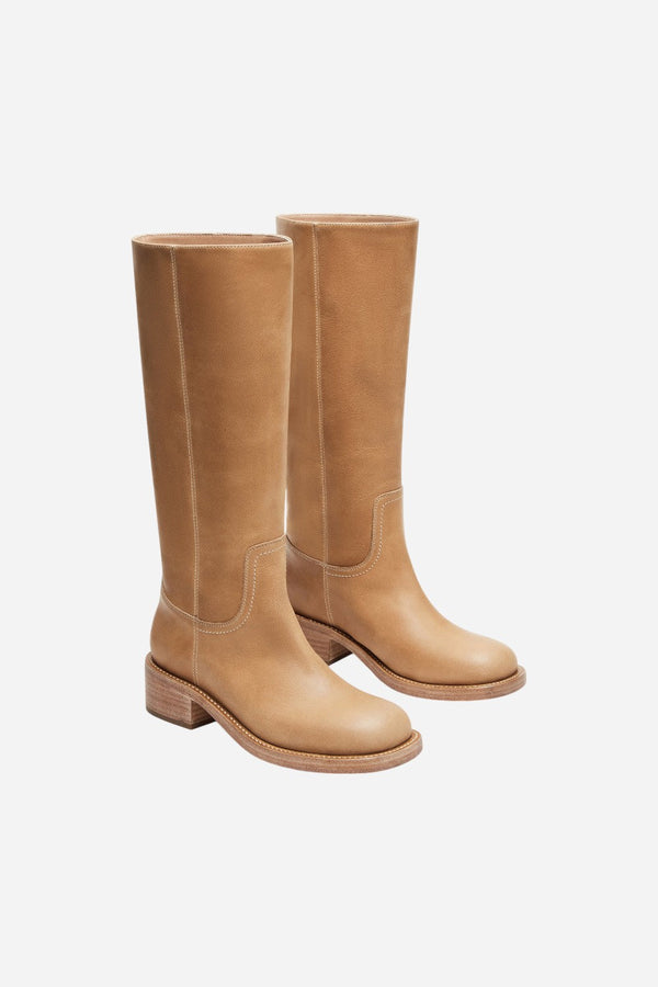 Steve Madden Riggs Boots in Banana Leather