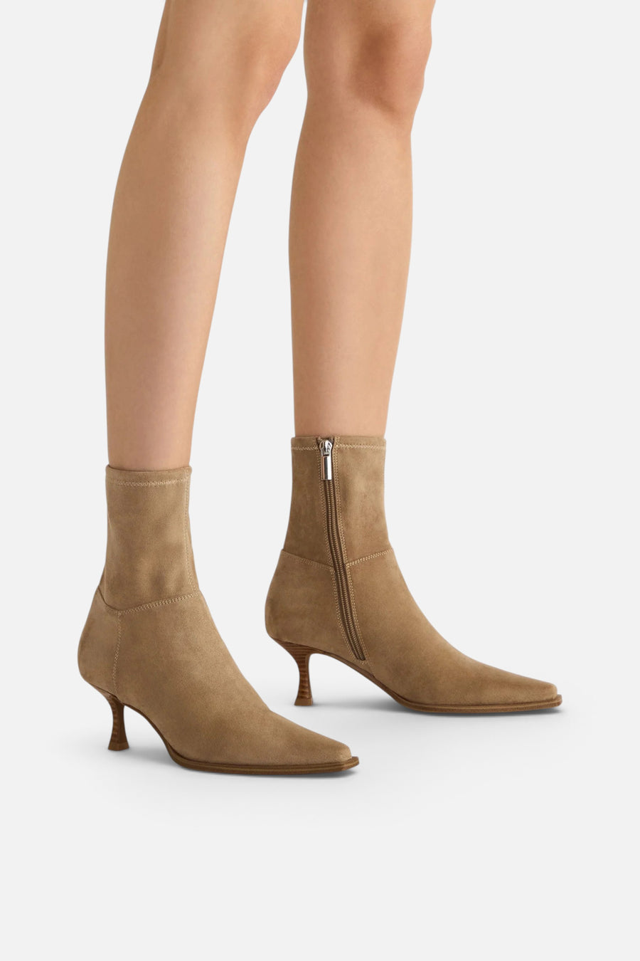 Steve Madden Stasia Bootie in Taupe – detail
