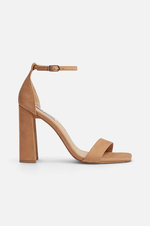 Steve Madden Tiaa Heels In Camel Nubuck