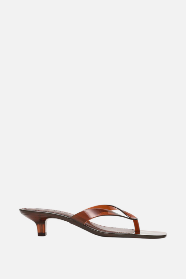 Steve Madden Tracie-Jelly Heels in Dark Brown