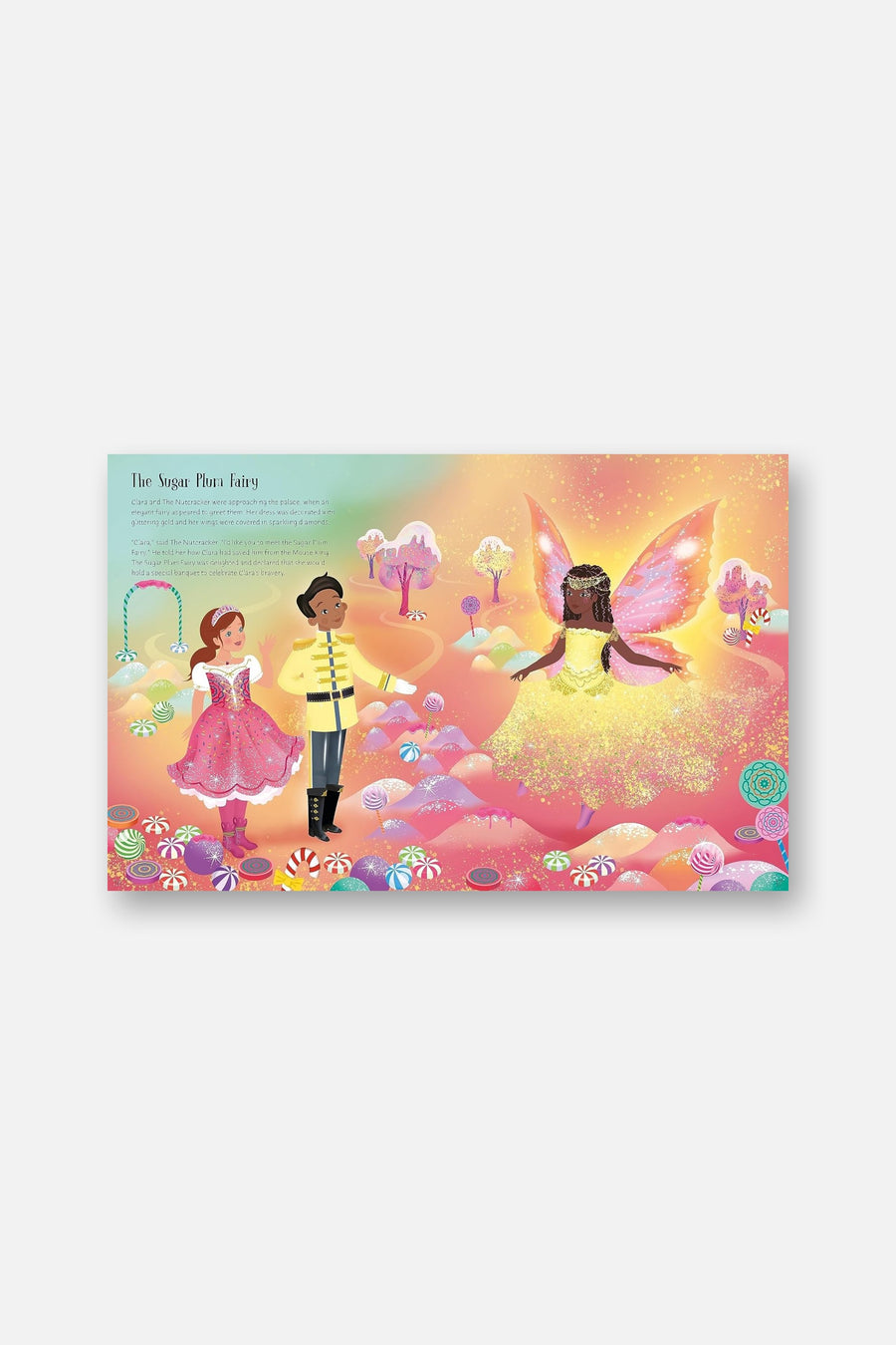 Sticker Dolly Dressing the Nutcracker Children's Book – detail