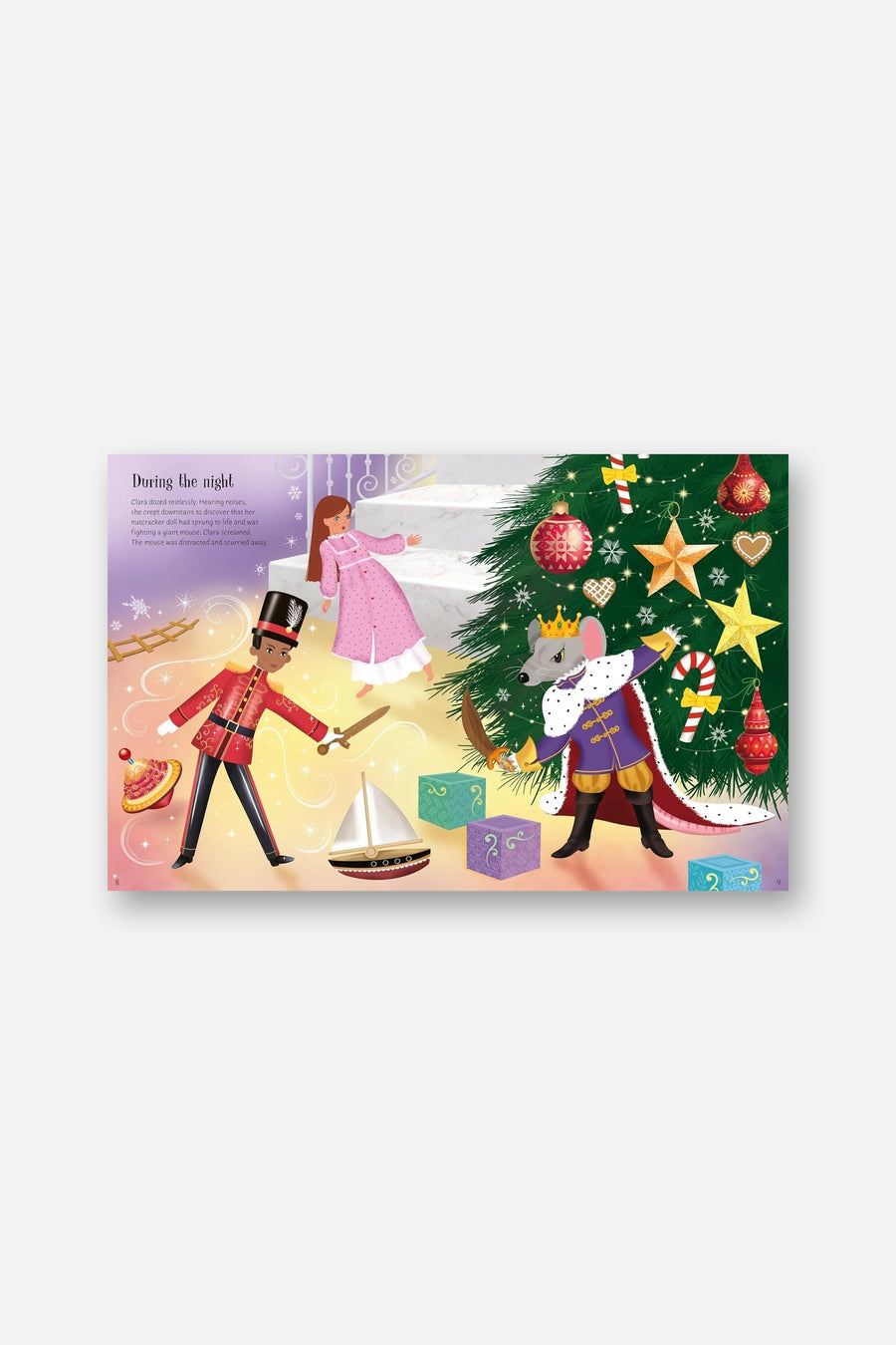 Sticker Dolly Dressing the Nutcracker Children's Book – detail