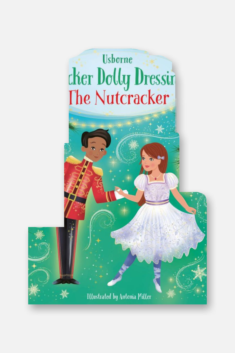 Sticker Dolly Dressing the Nutcracker Children's Book – front view