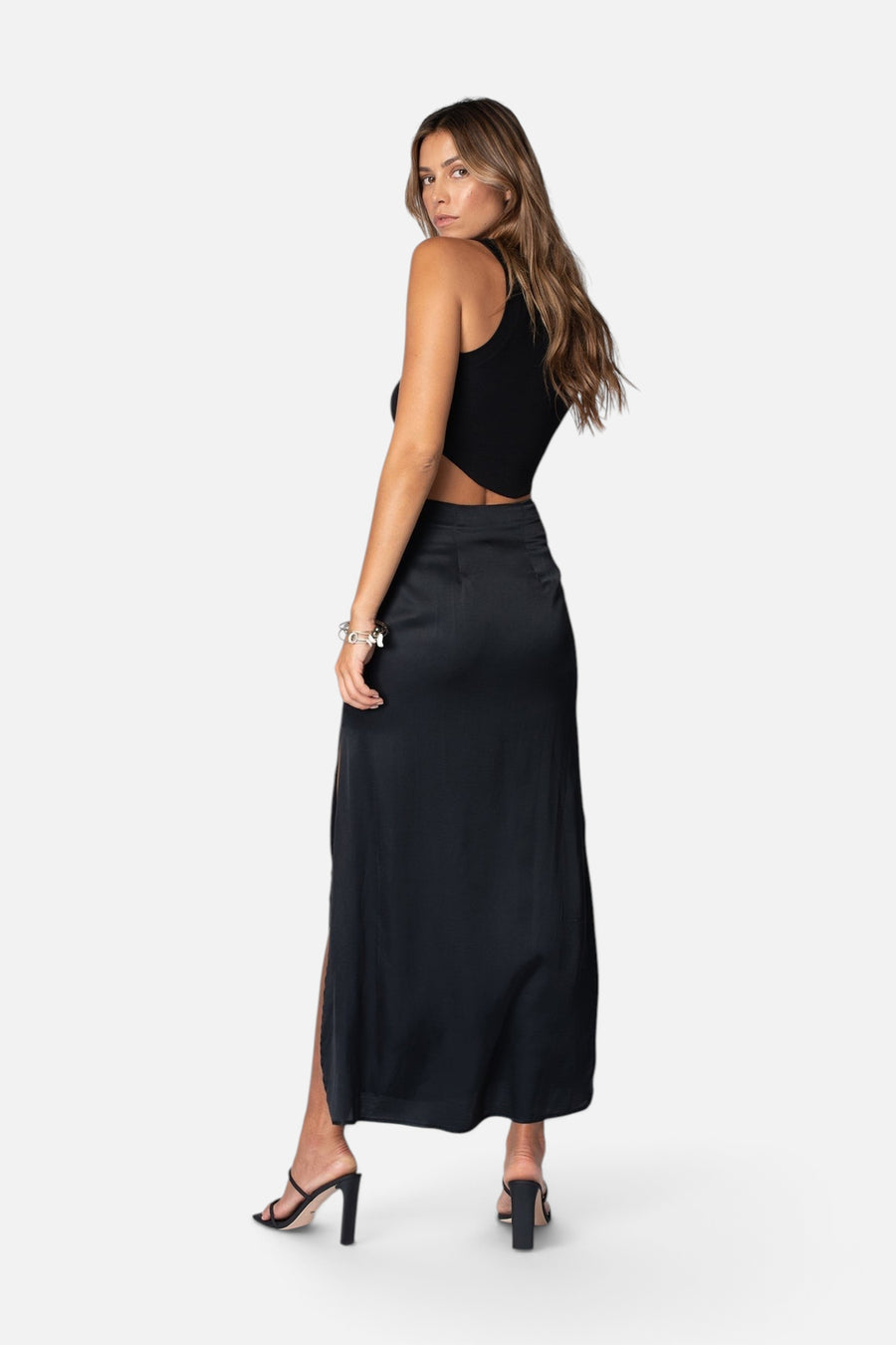 Stillwater Dani Maxi Skirt in Black – alternate
