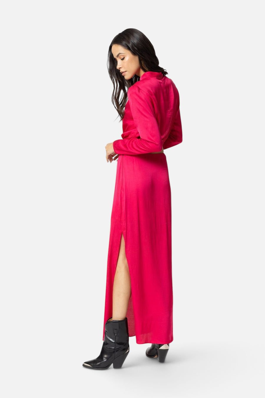 Stillwater Dani Maxi Skirt in Viva – detail