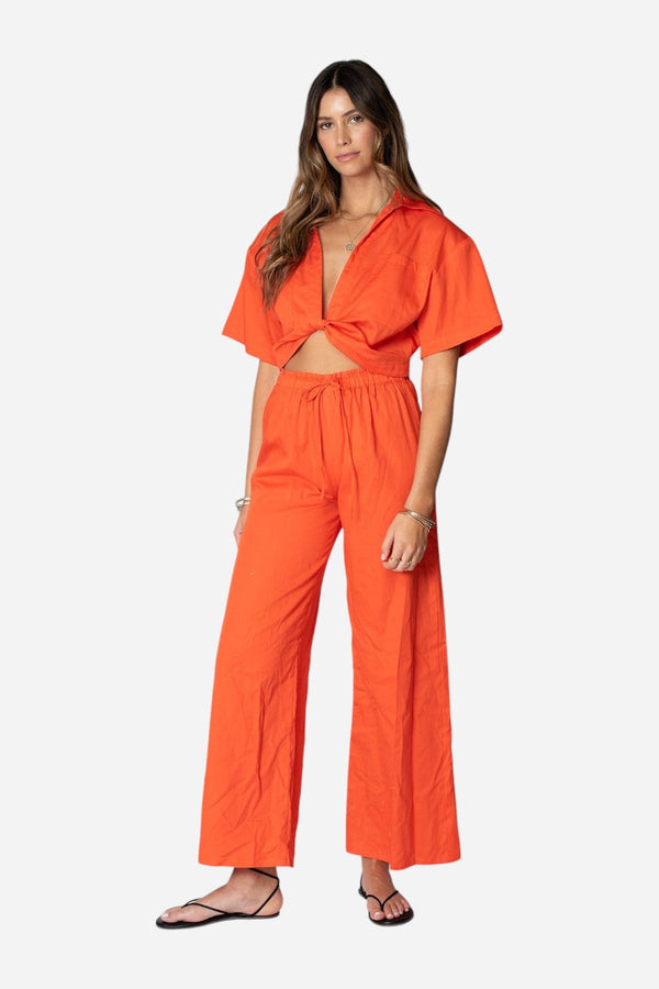 Stillwater The Barcelona Pant in Poppy