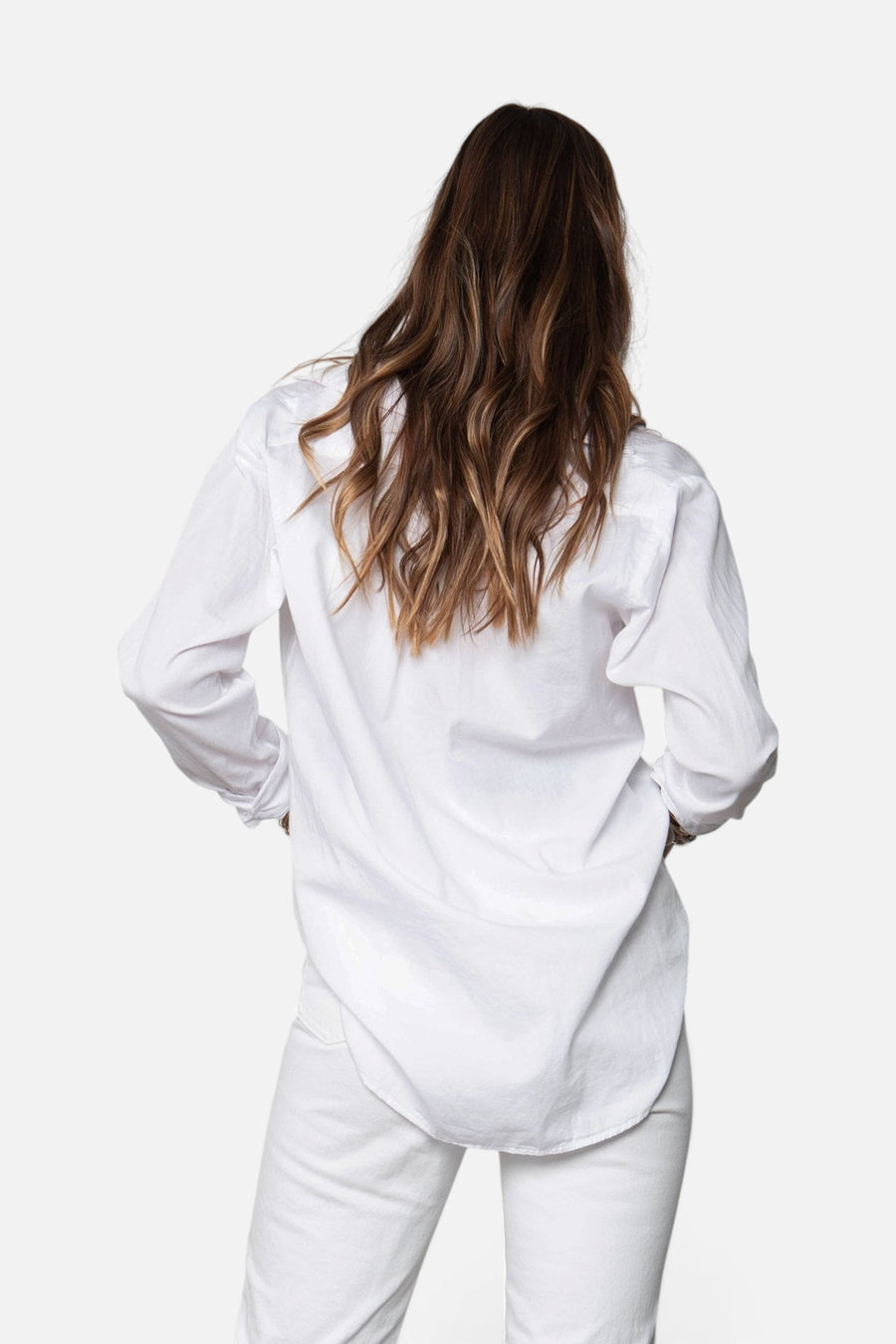 Stillwater The Favorite Shirt in White – detail