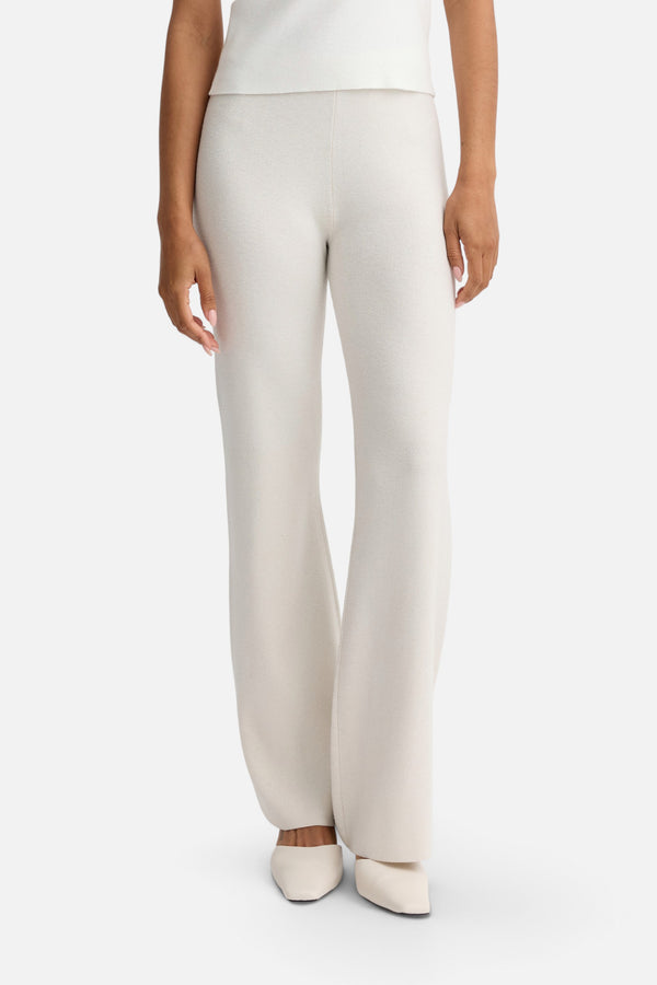 Stitches + Stripes Logan Pant in Cream