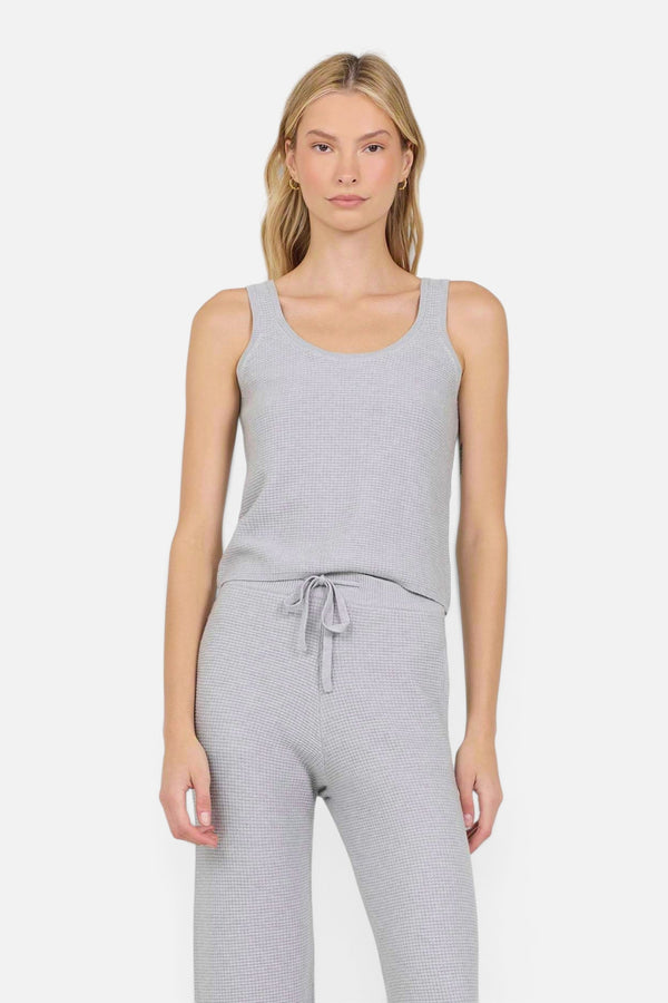 Stitches + Stripes Turner Tank in Heather Grey