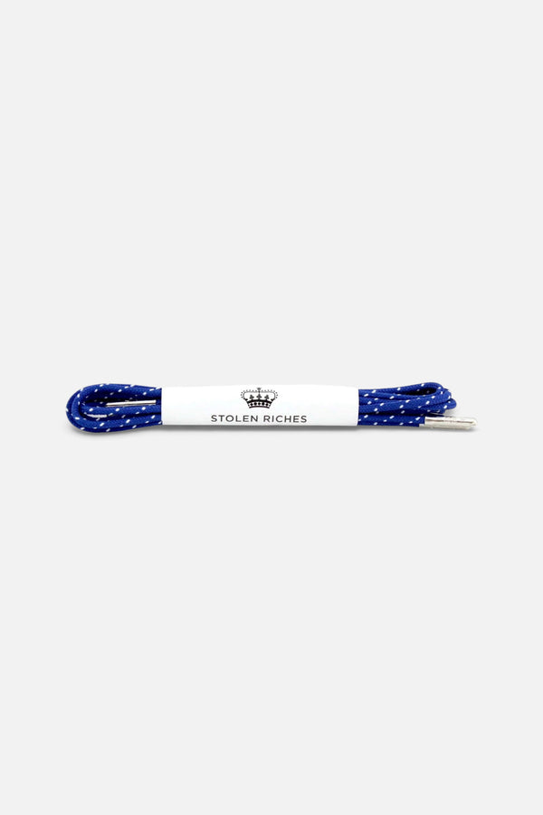 Stolen Riches Dress Laces in Bubba Blue