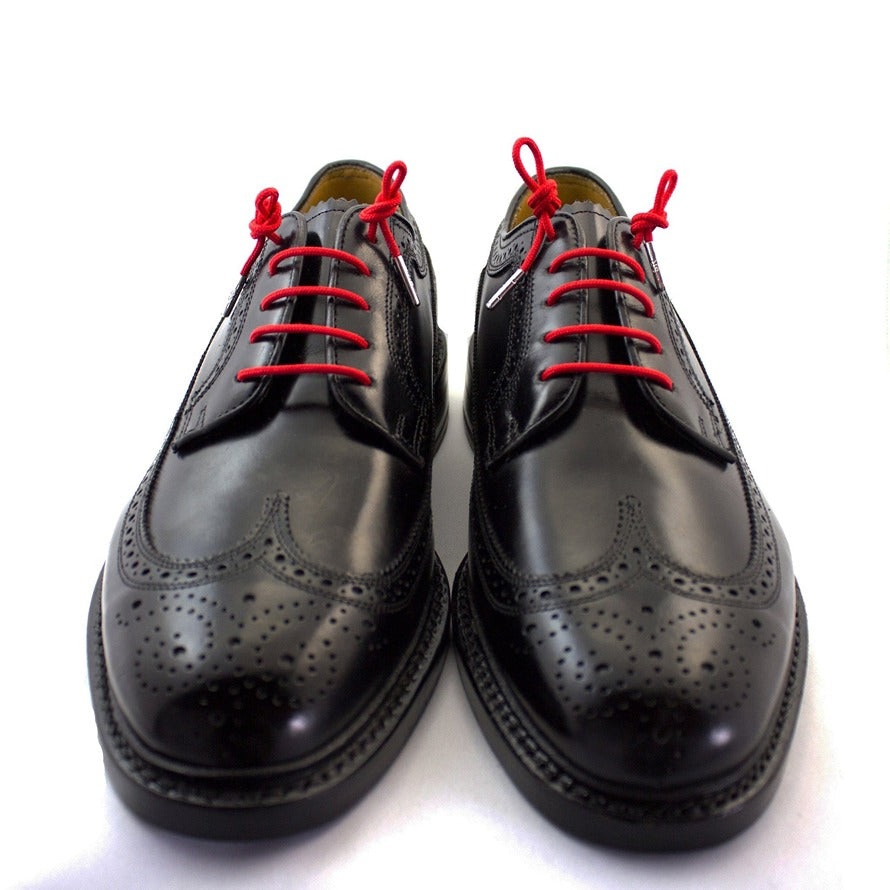 Stolen Riches Dress Laces in Portsalon Red – detail