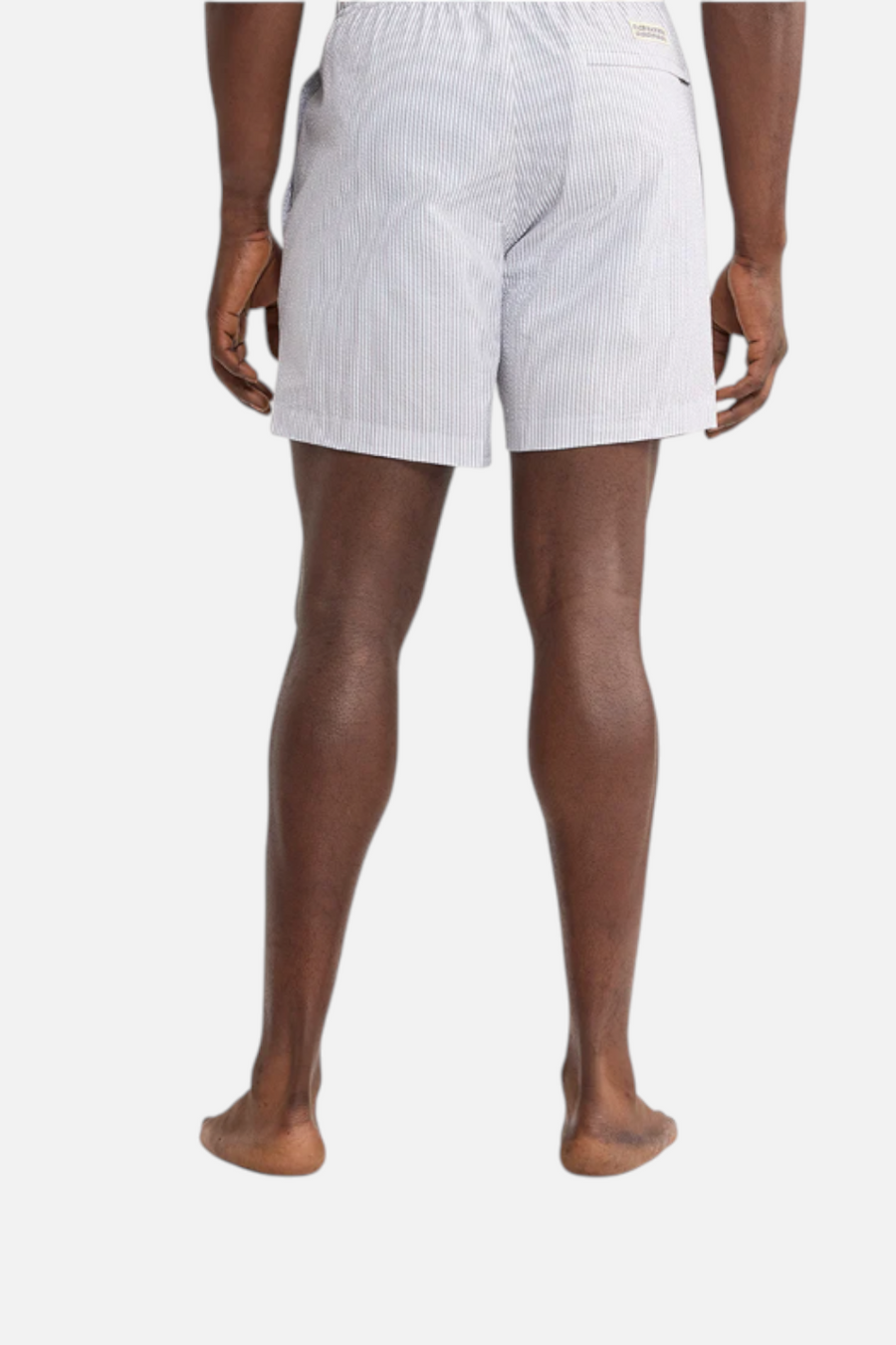 Fair Harbor Bayberry Trunk in Grey Seersucker