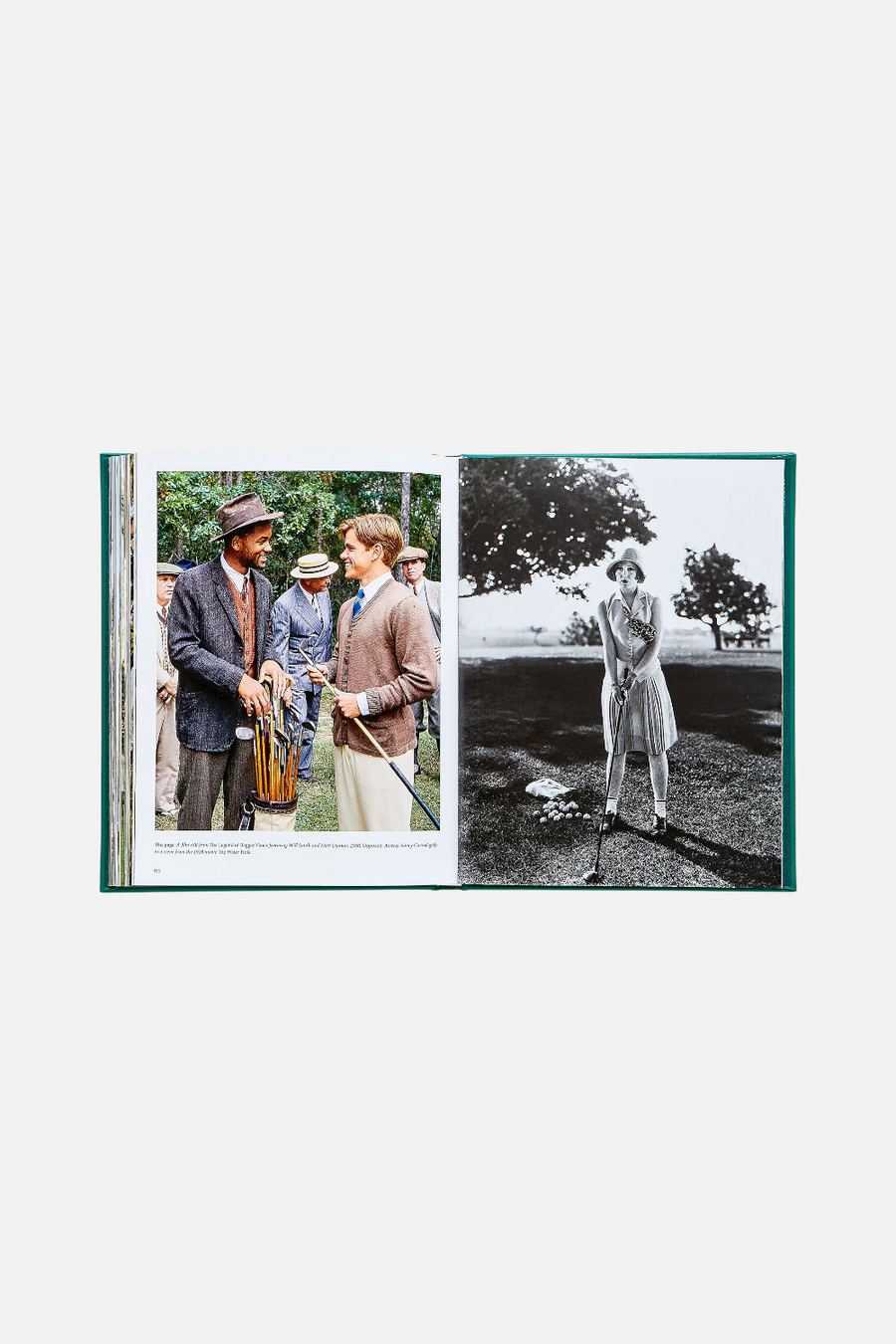 Stylish Life: Golf Green Print Book – back view