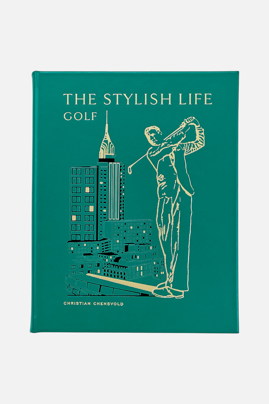 Stylish Life: Golf Green Print Book – front view