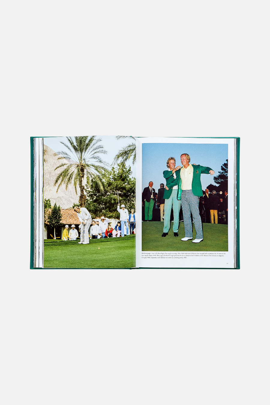 Stylish Life: Golf Green Print Book – side view