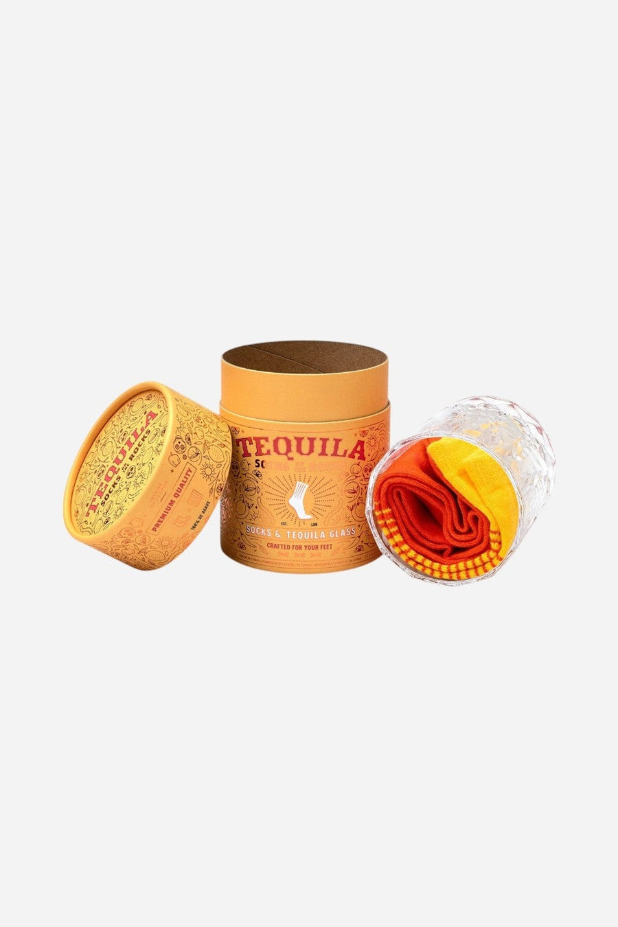 Suck UK Tequila Socks On The Rocks – group shot
