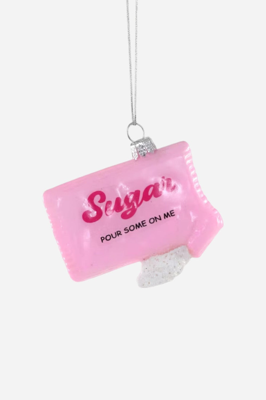 Sugar Packet Ornament – front view