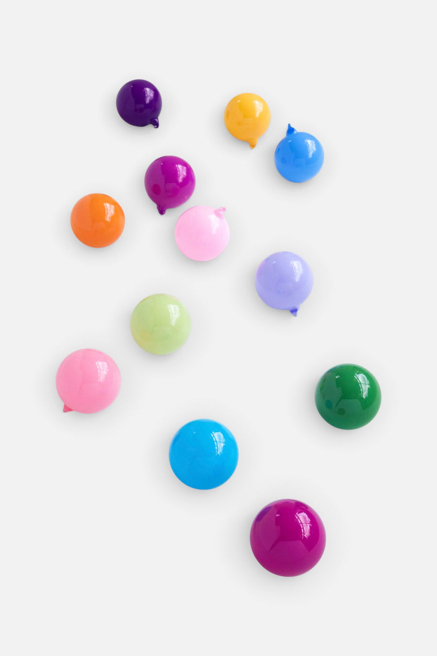 Sugar Plum Ball Ornaments, 4" – front view