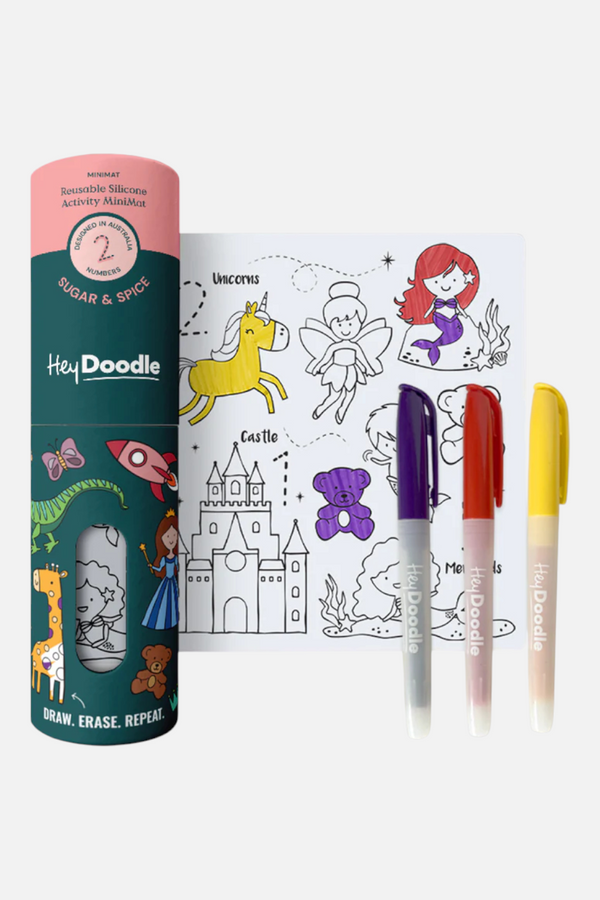 Sugar & Spice Mini Coloring & Doodle Mat