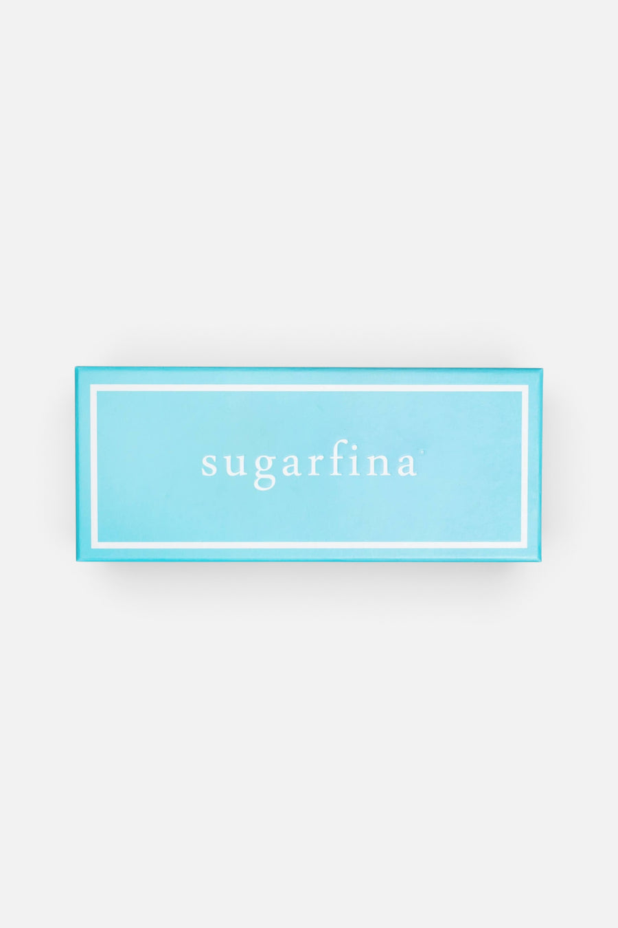 Sugarfina 3pc Candy Bento Box in Aqua Blue (Empty) – back view