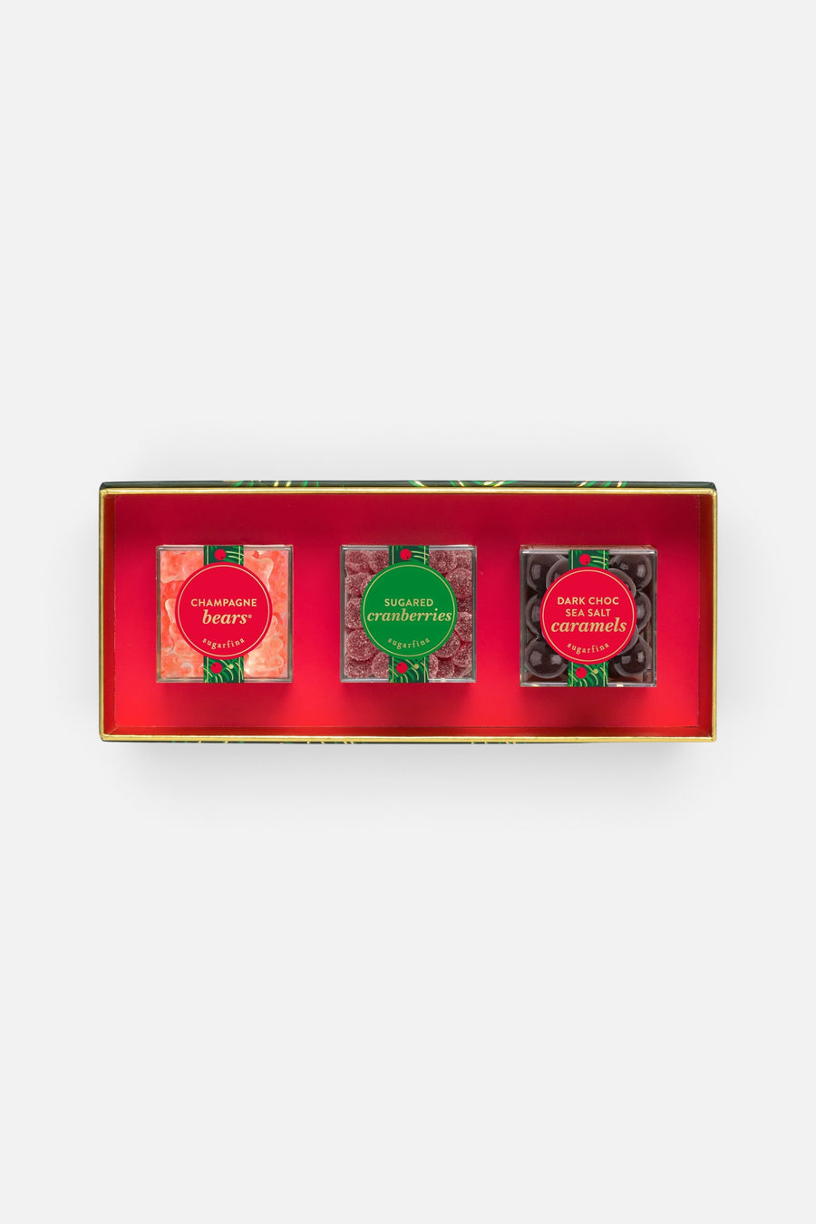 Sugarfina Happy Holidays 3 Piece Candy Bento Box – detail