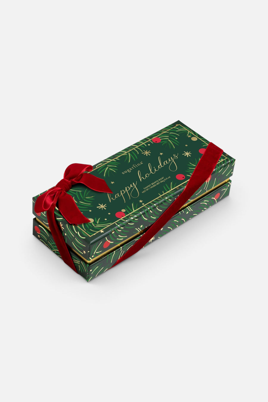 Sugarfina Happy Holidays 3 Piece Candy Bento Box – side view
